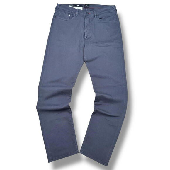 NWT Paul Smith Men’s Tapered Fit Jeans 31Rx31 Gray Trousers Stretch Cotton $300 - Picture 2 of 14